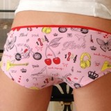 Diddy shows off her lil pink panties