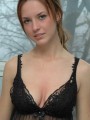 Amys ready for you in some black lingerie