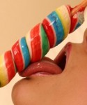 Madison shows off how she likes to use her tongue