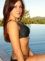 Krissy in a black bikini