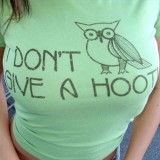 Krissy doesnt give a Hoot!