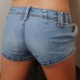Free Porn Gallery Shyla shows off her cute perfect ass in tiny tight jean shorts