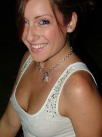 Kylie in a wet-t